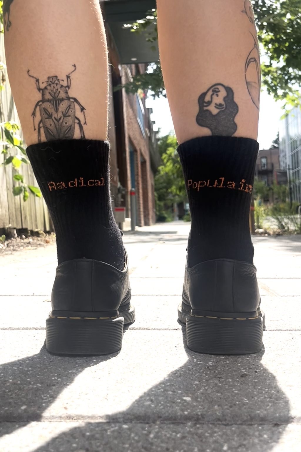 Chaussettes Radical et populaire