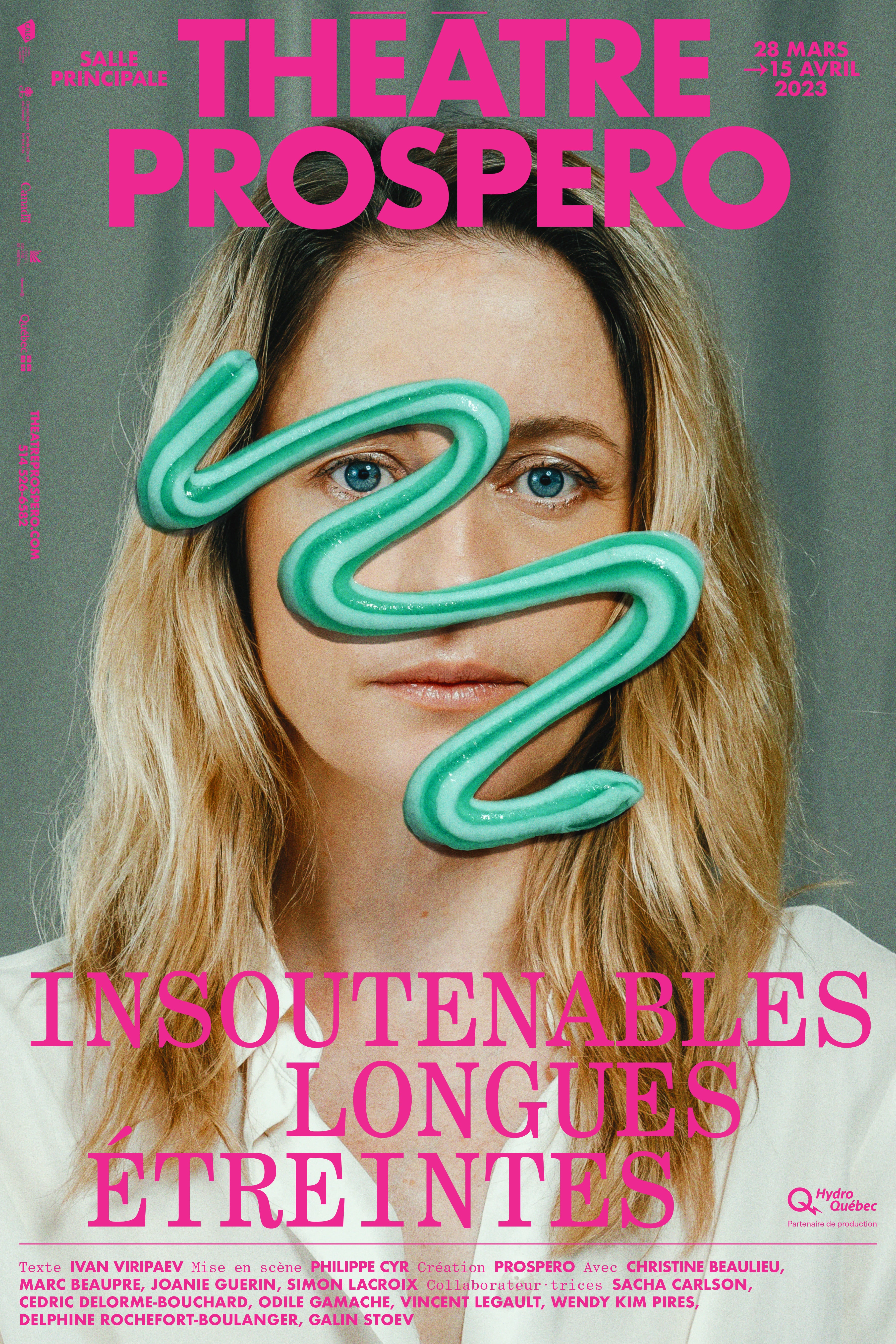 Affiche Insoutenables longues étreintes