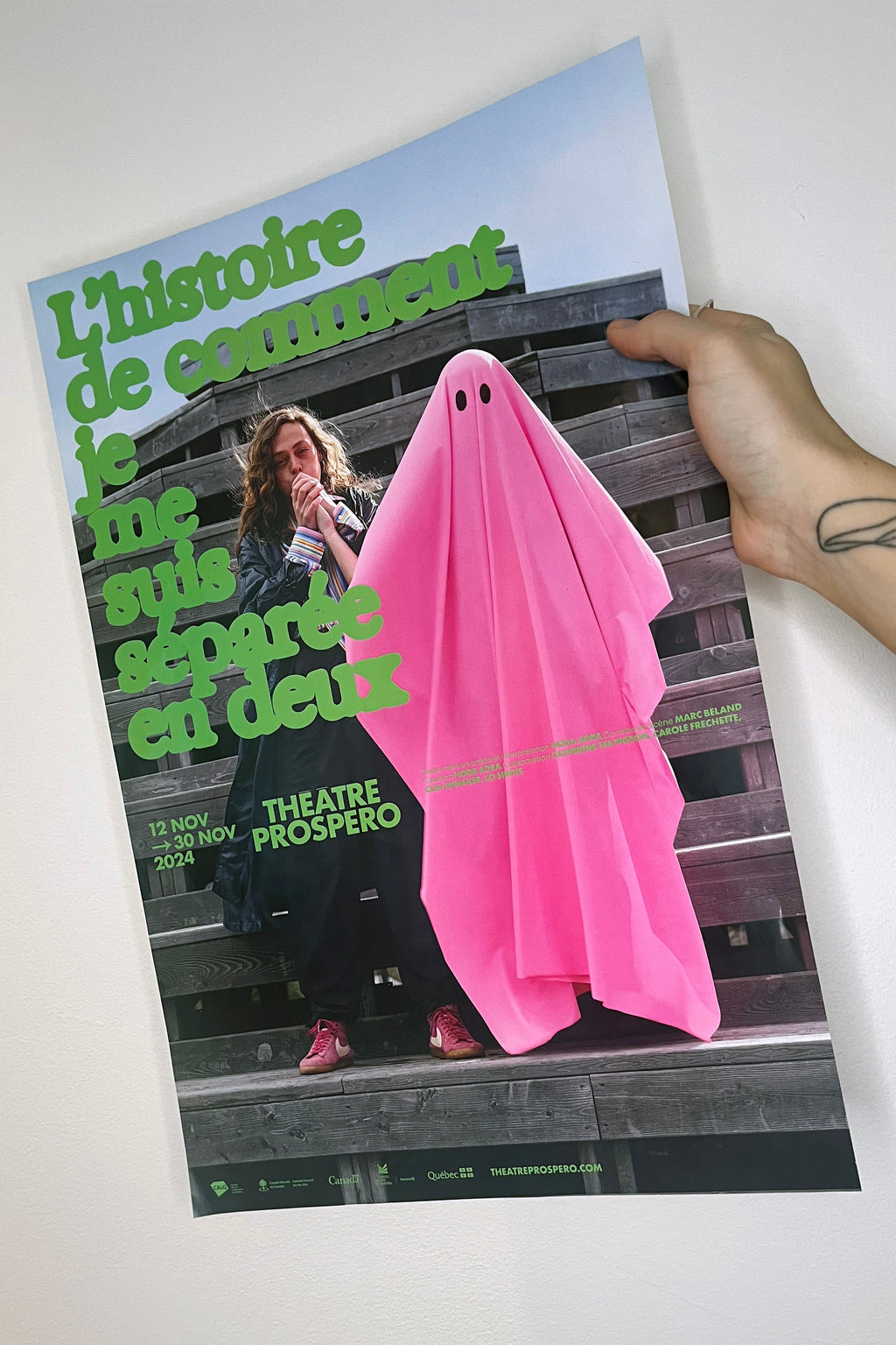 Affiche L'histoire de comment je me suis séparée en deux