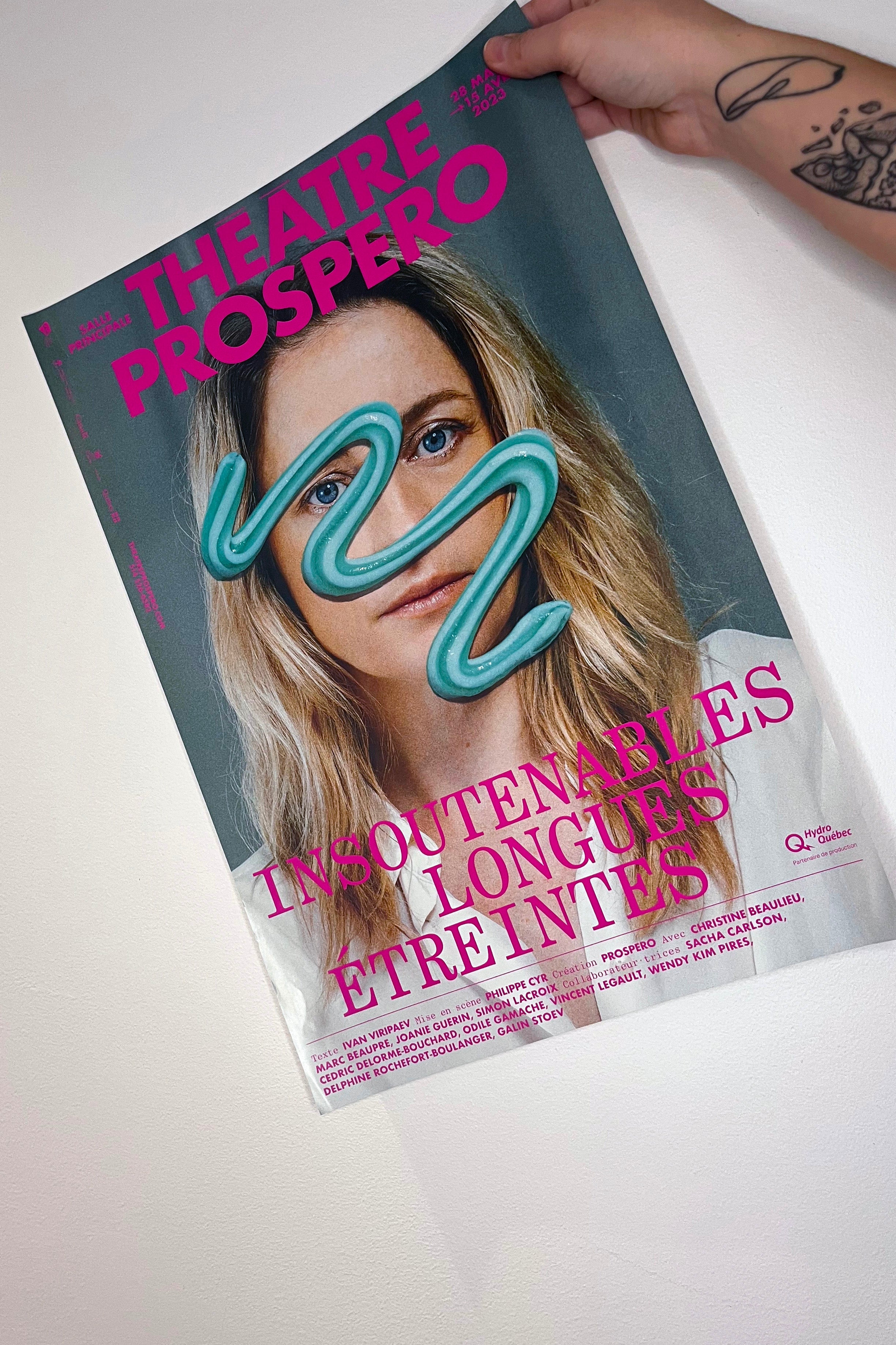 Affiche Insoutenables longues étreintes