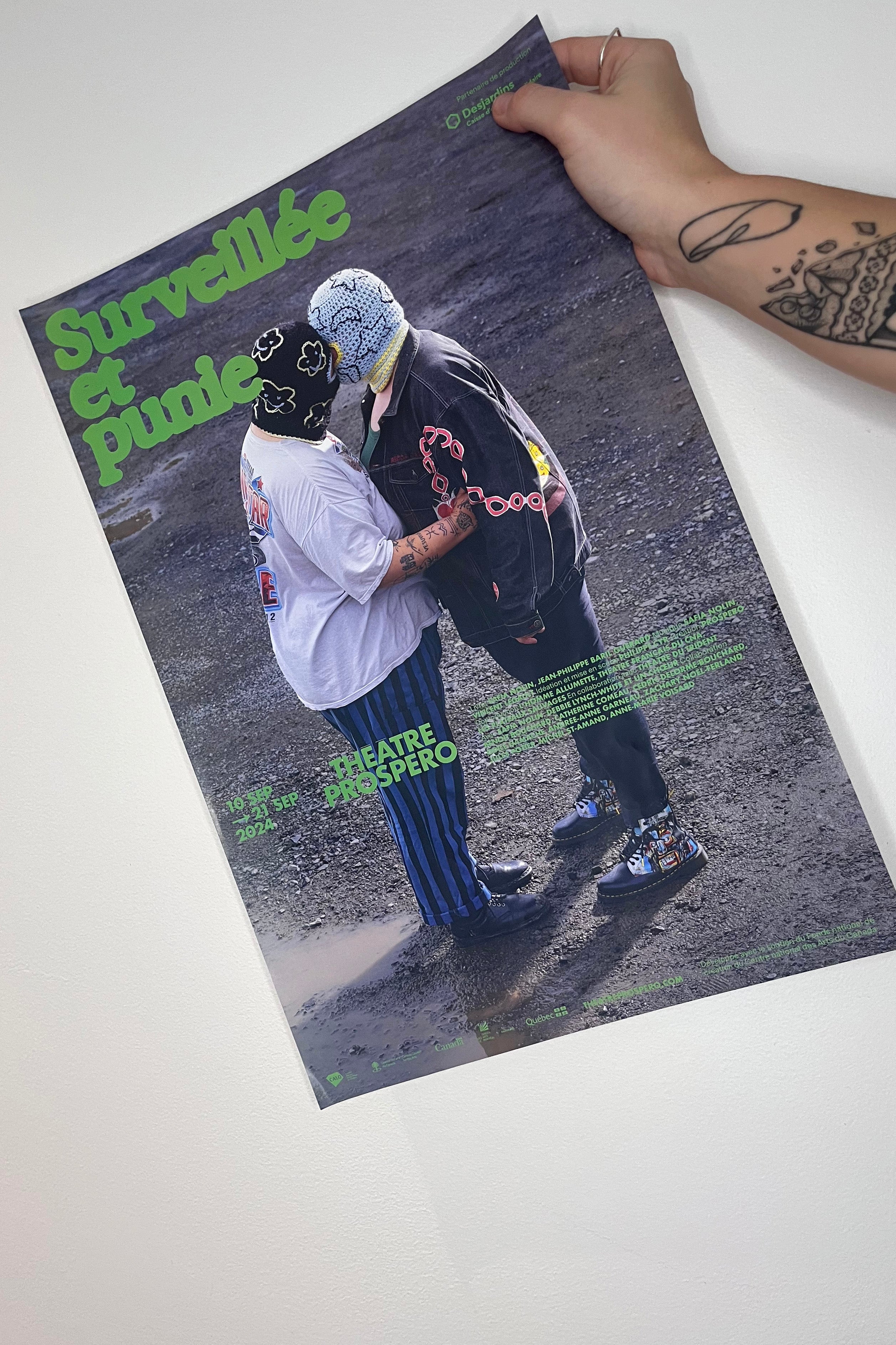 Affiche Surveillée et punie